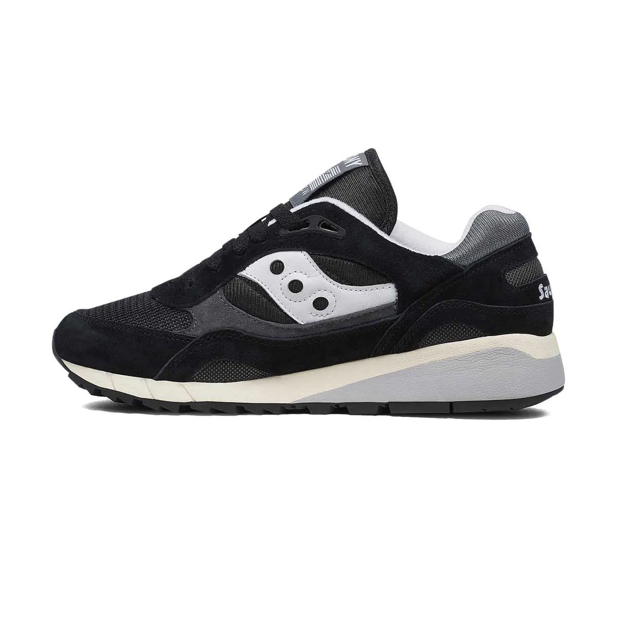 Saucony Shadow 6000 'Black/Grey' Men's Shoes quick dry Field Walk