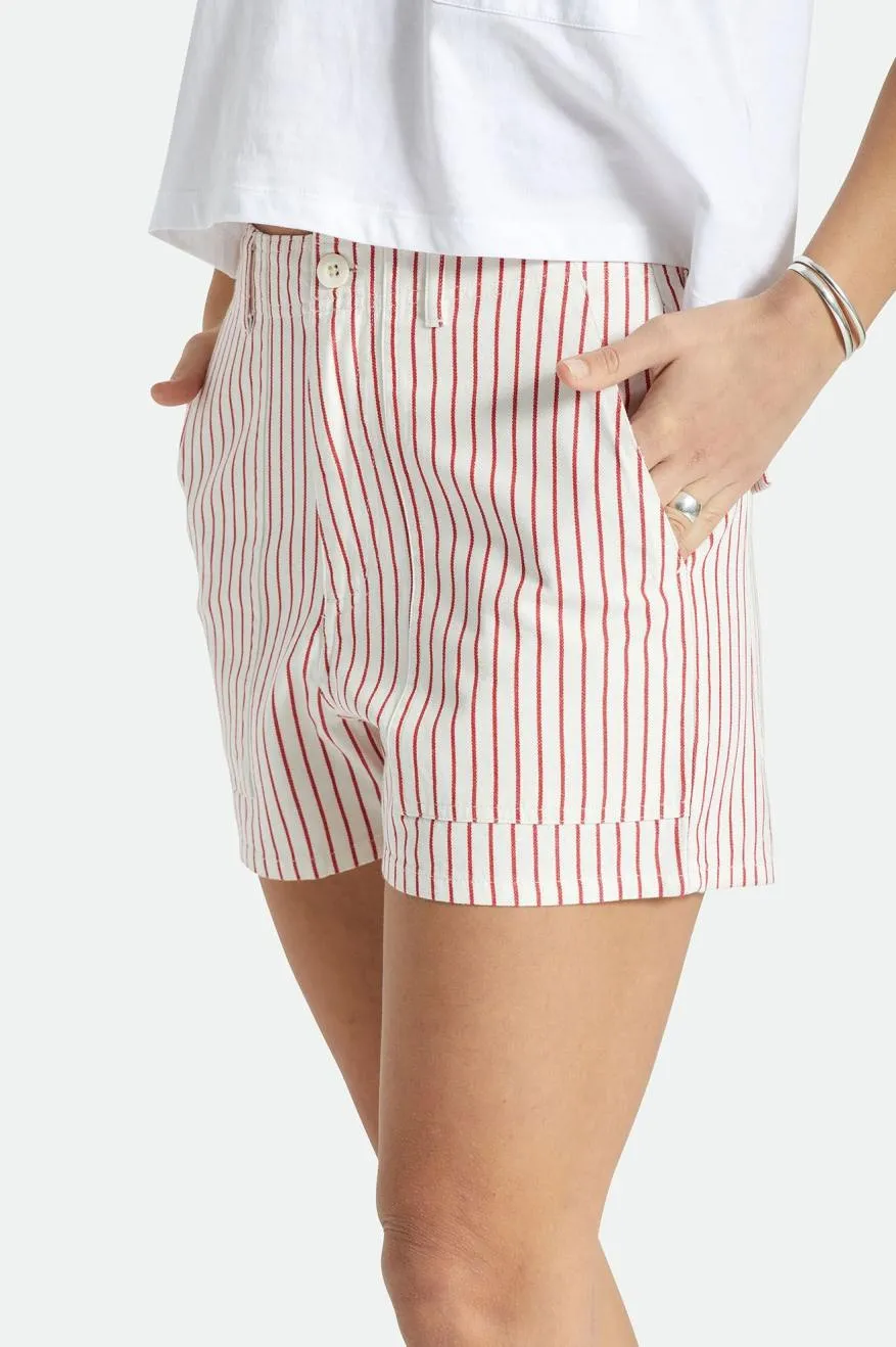 Reflective Safety Details snowboarding apparel Vancouver Short - Aloha Red