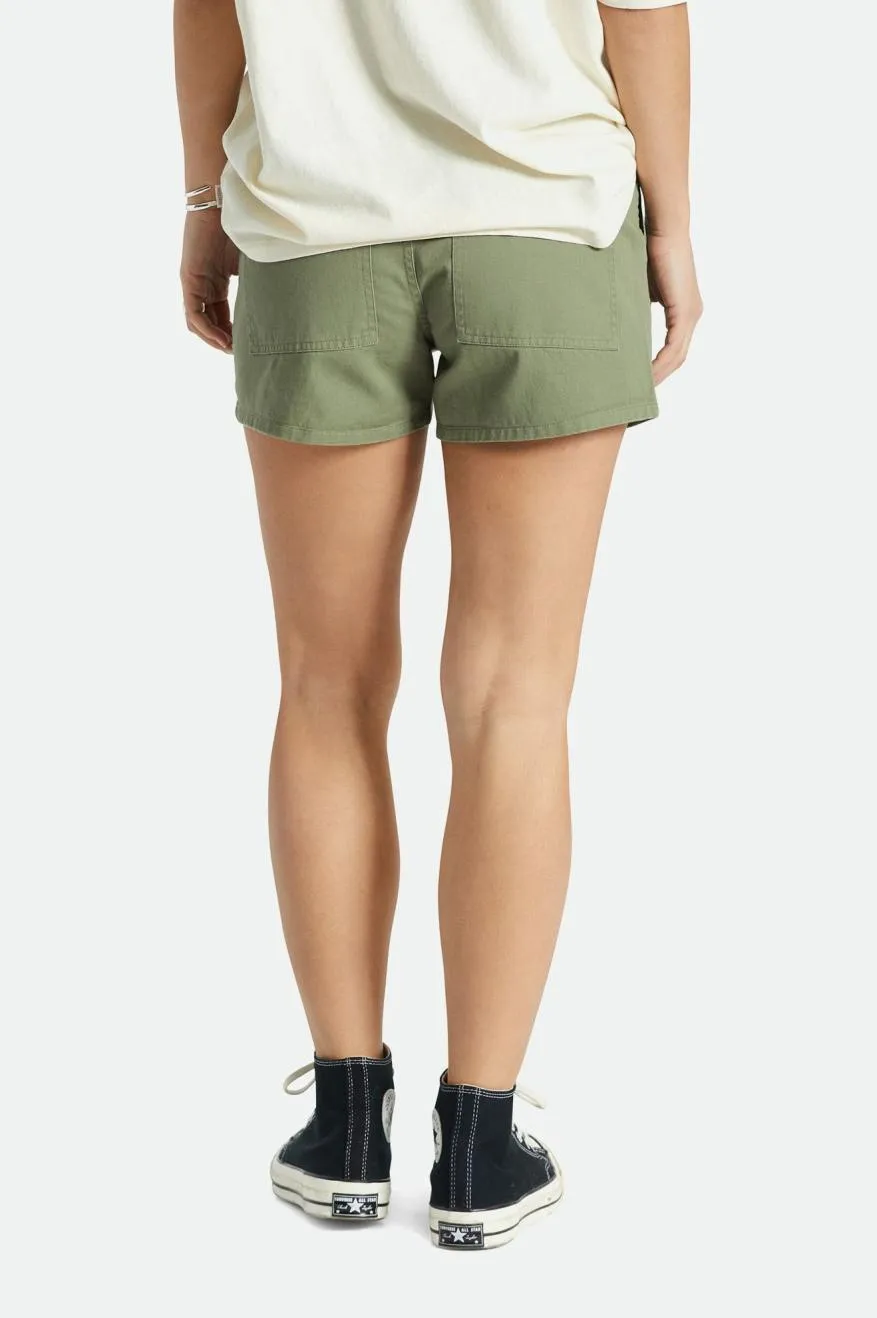 Vancouver Short - Olive Surplus Casual Layers Flexible shape