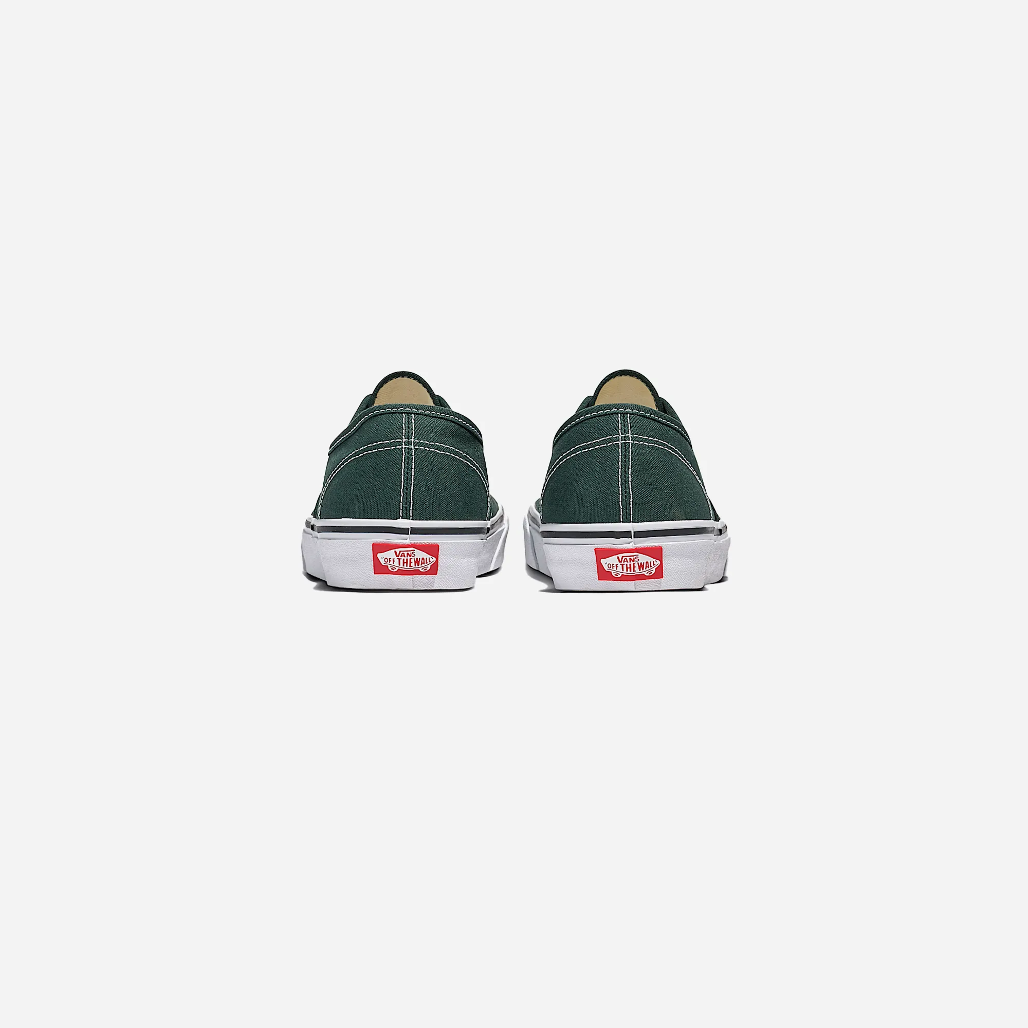 Jogging Ease Vans Authentic Shoe Scarab Green