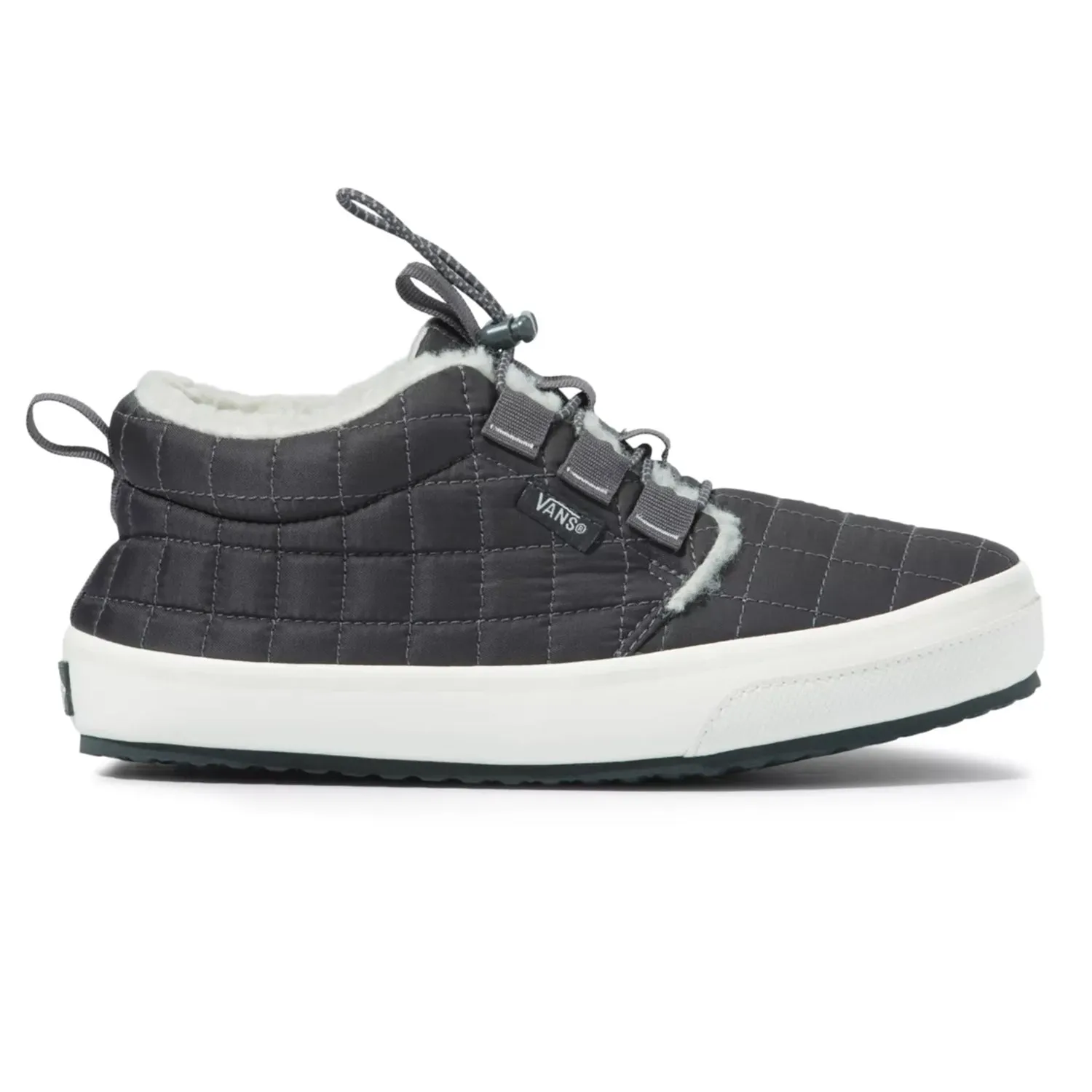 Easy Walk Vans Chukka Slip-Er Asphalt/Sherpa Nylon