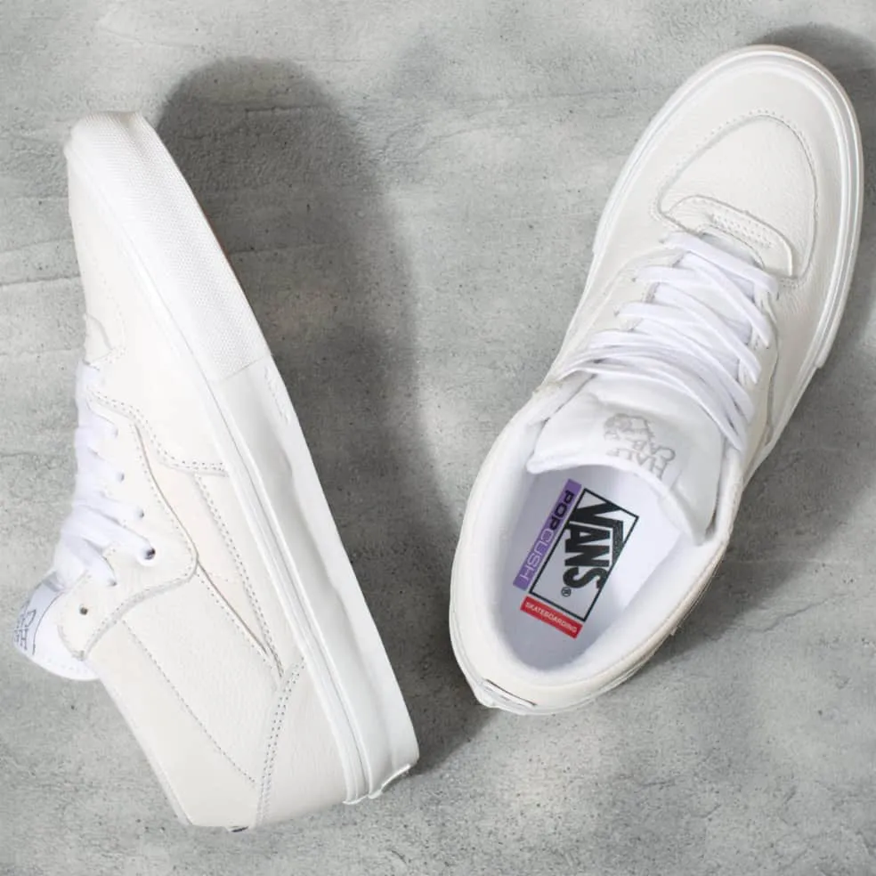 Vans DAZ Skate Half Cab White/White Lightweight Walk urban vibe