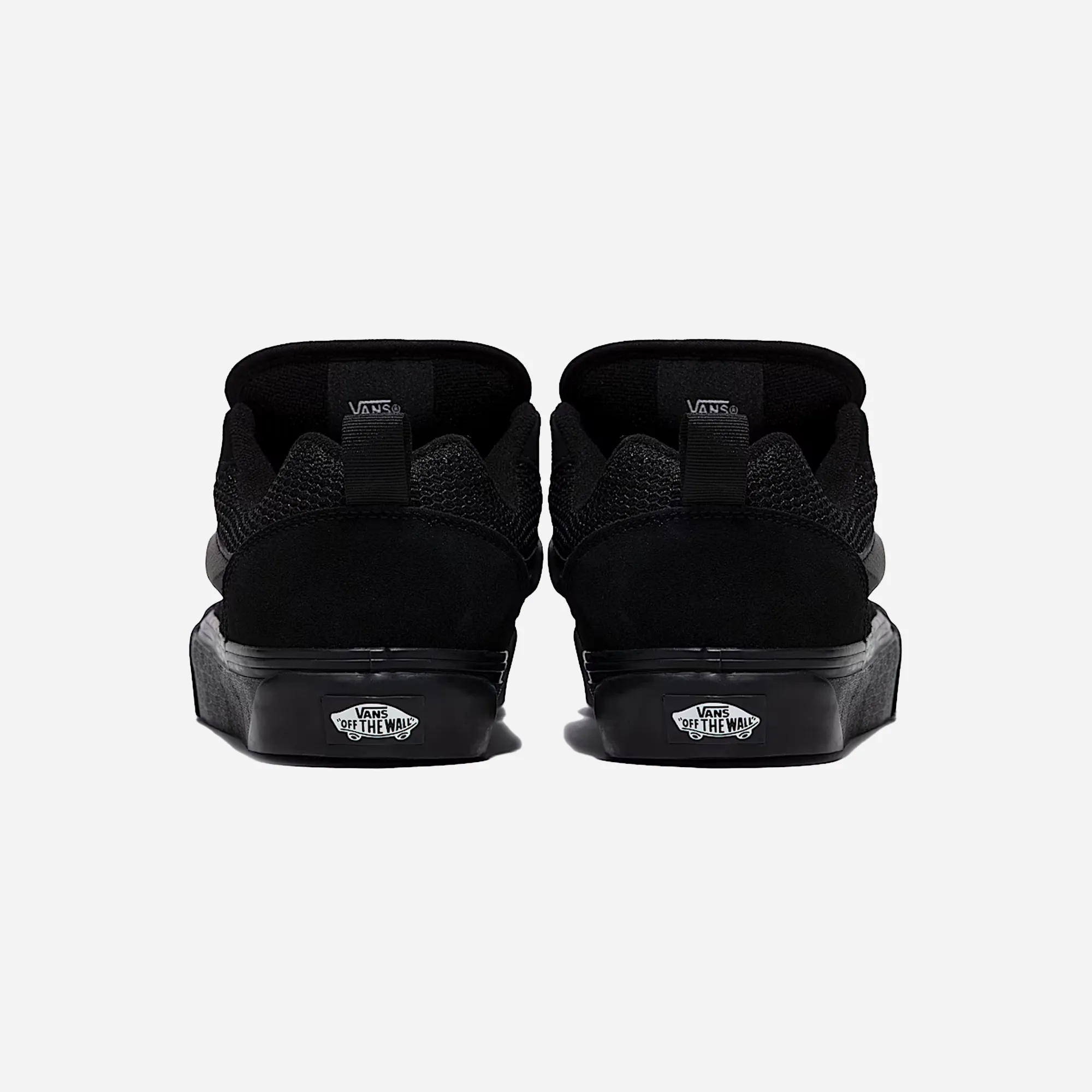 Vans Knu Skool Suede Shoe Black Freedom Walk Animal Touch