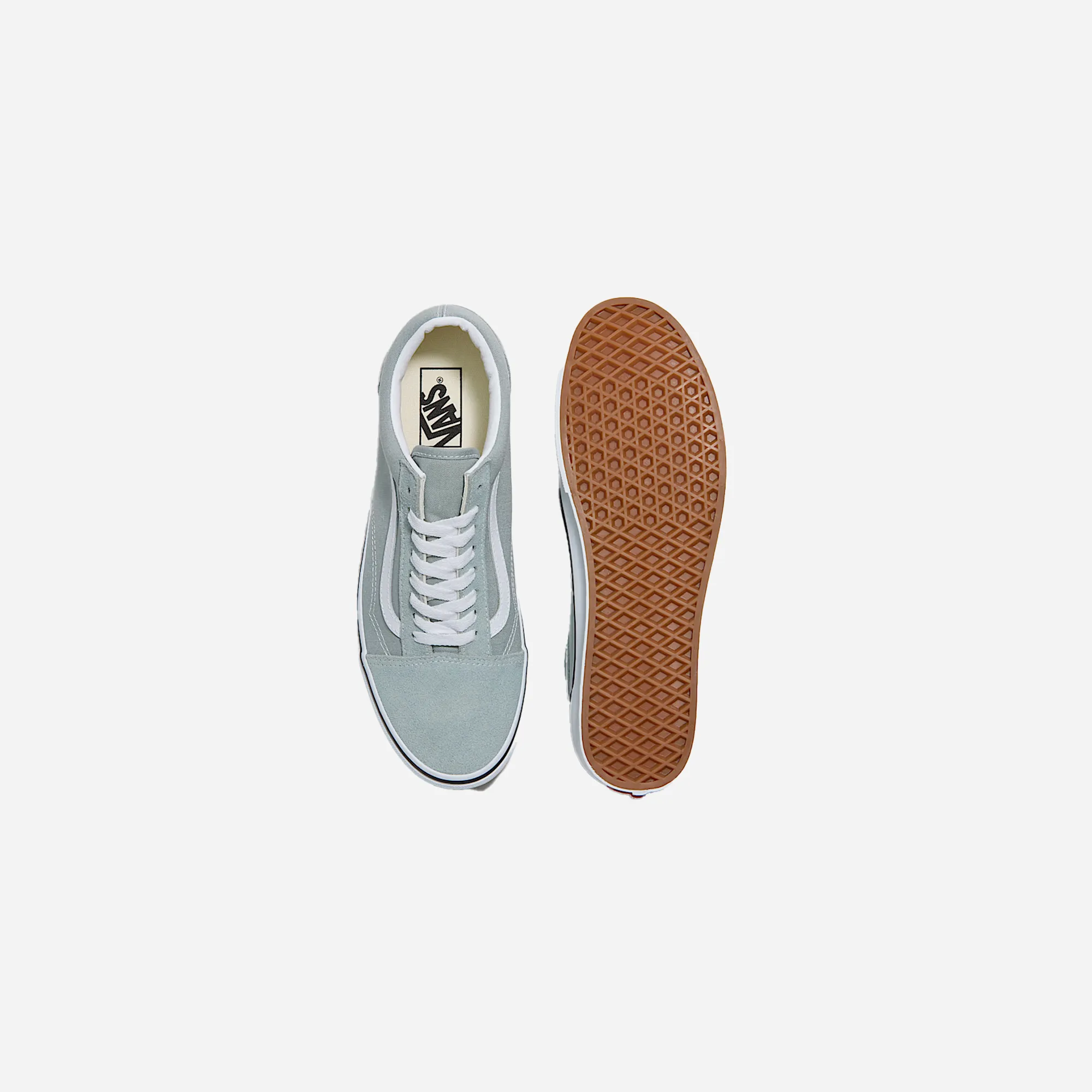 Vans Old Skool Shoe Pure Grey Everyday Wearability Padded Touch