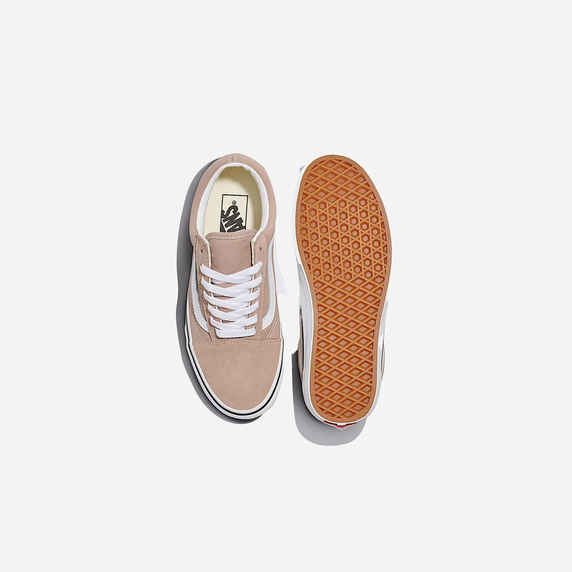 MeshMaterial Vans Old Skool Shoe Warm Taupe Brown