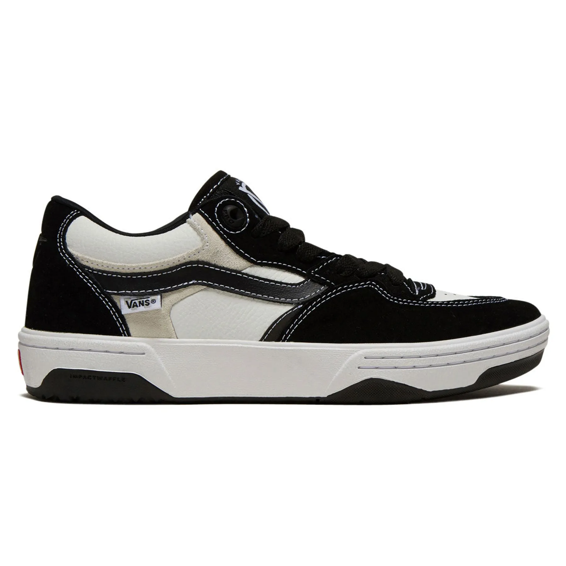 Vans Rowan 2 Black/White/Black Active Support Skateboard Ready