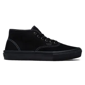 Vans Skate Authentic Mid Blackout Performance Focus Supportive