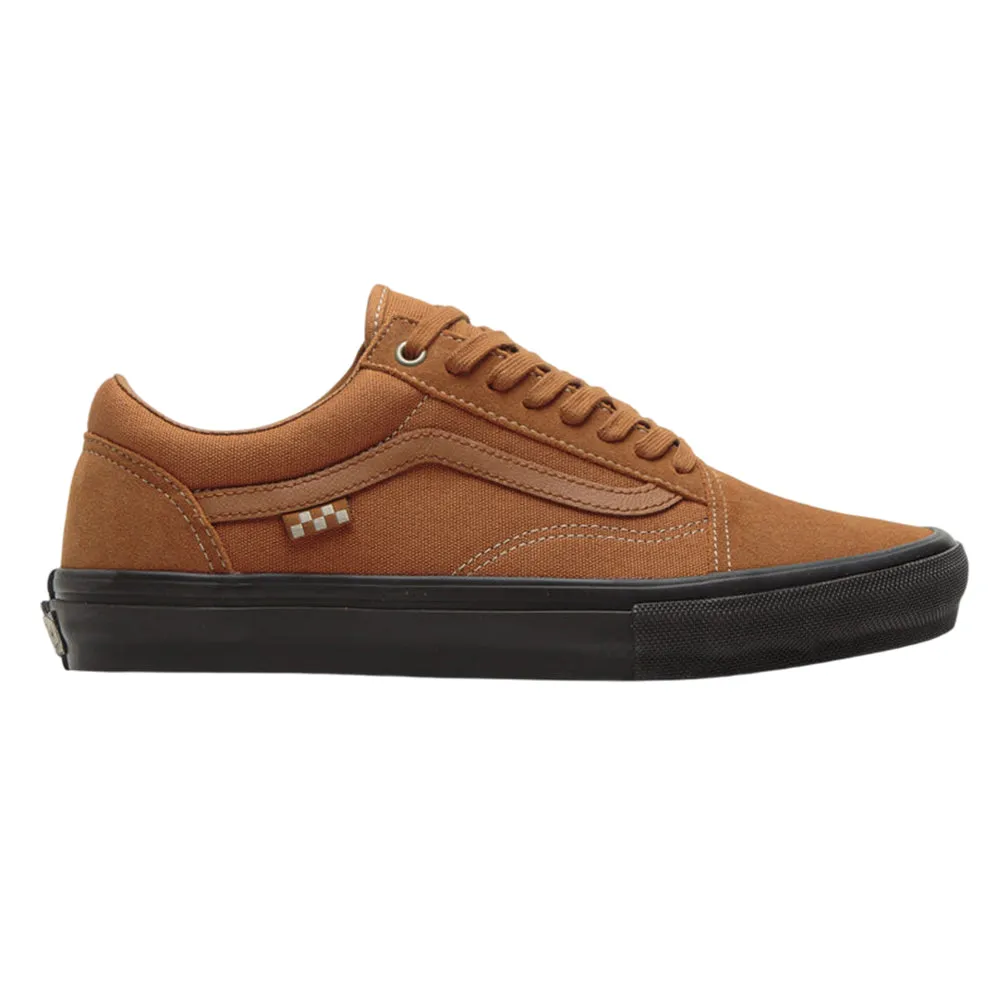 mesh ventilation Reinforced toe Vans - Skate Old Skool (Sienna/Chocolate)
