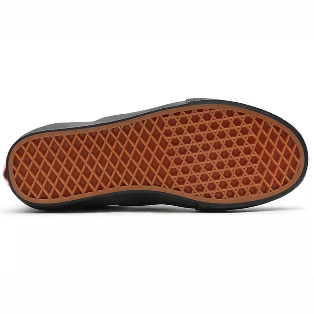 Vine Step Vans - Skate Slip On (Black/Black)