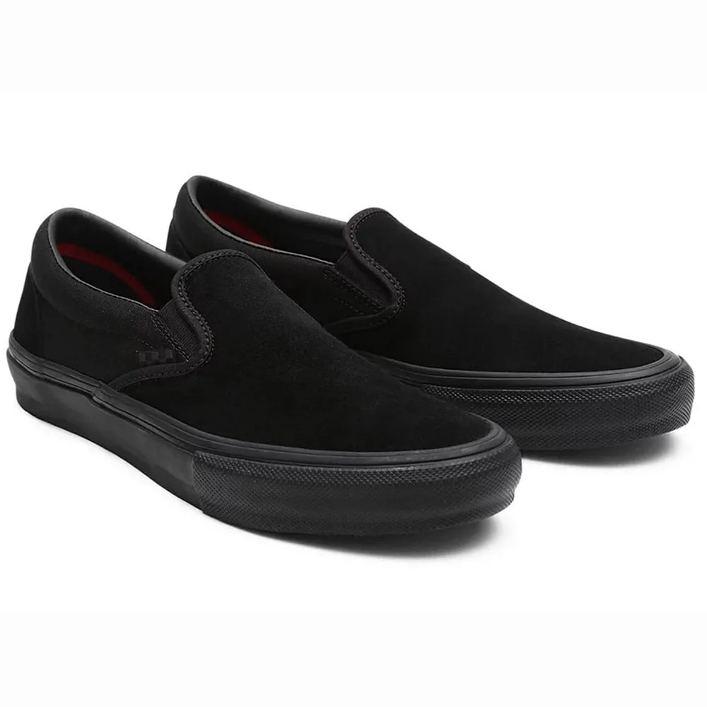 Vans - Skate Slip On (Black/Black) Non Marking Tread