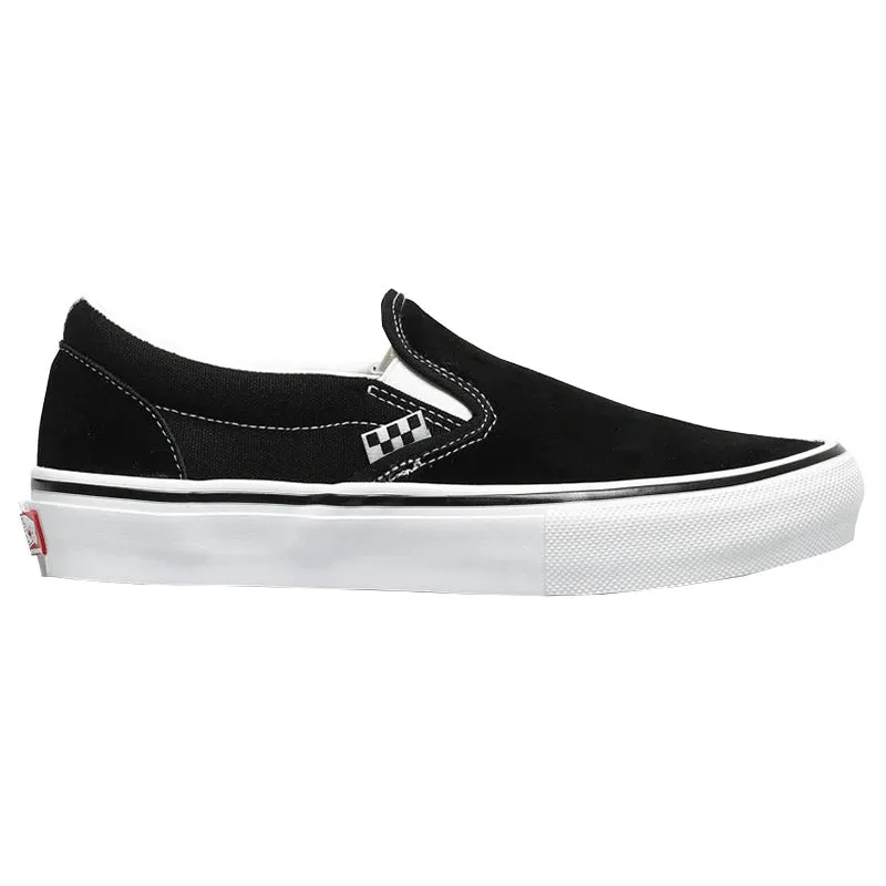 Daily Step Neutral Color Vans - Skate Slip On (Black/White)