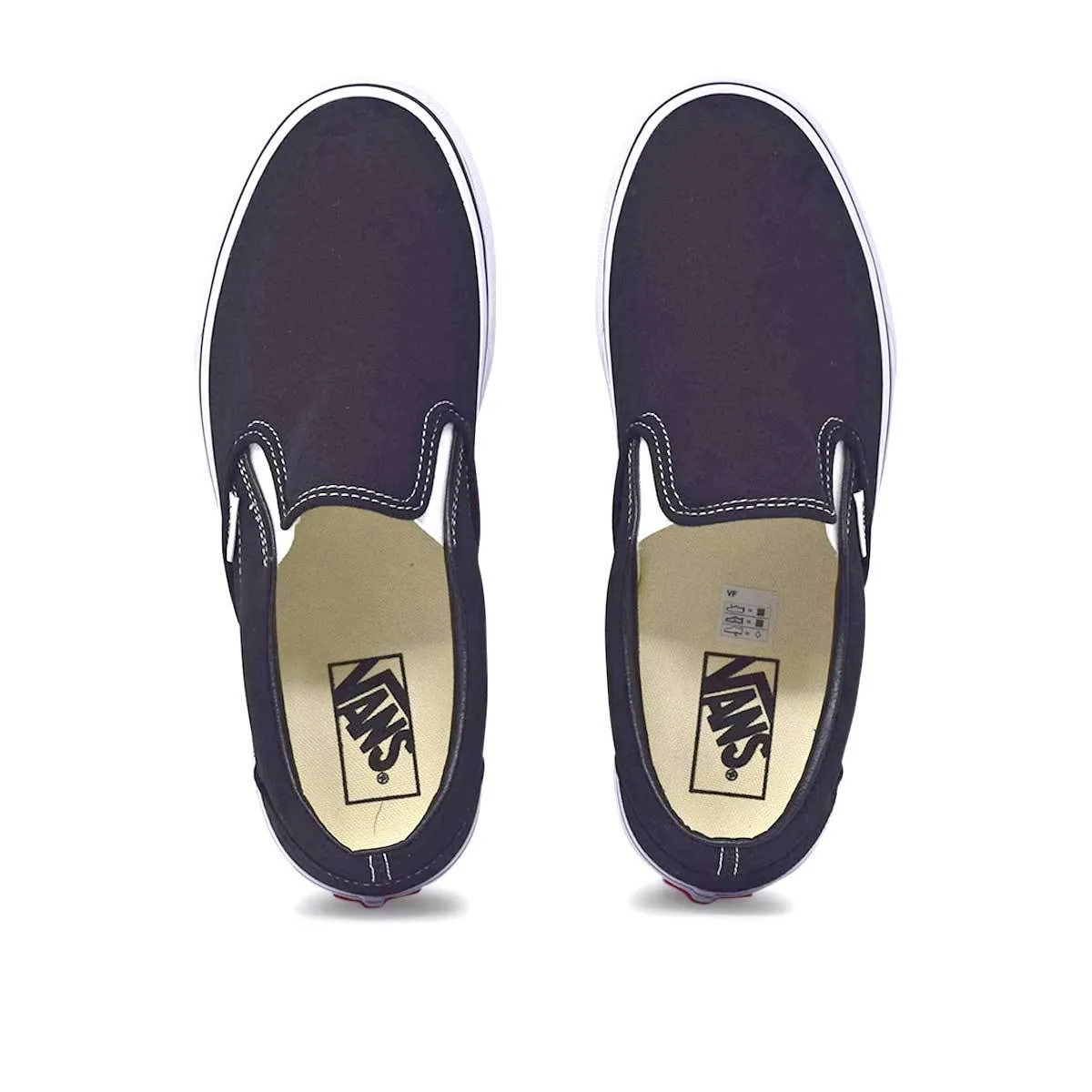 Vans Skate Slip-On Black/White Shoes Match Fit
