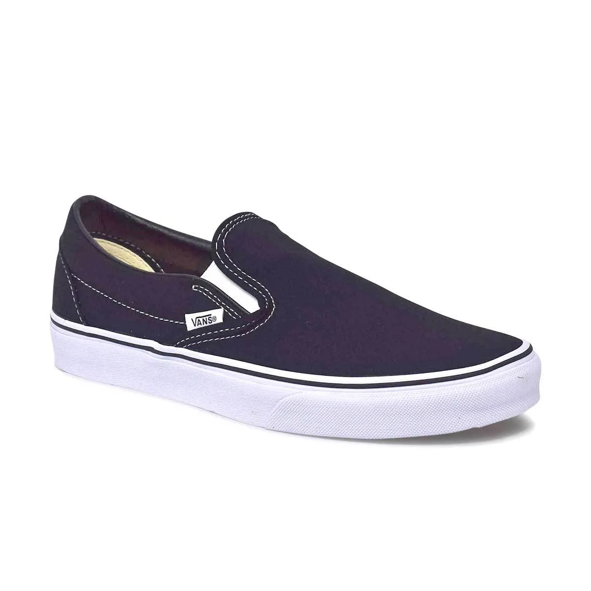 Every Step Adjustable Vans Skate Slip-On Black/White Shoes