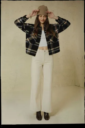 Victory Full Length Wide Leg Pant - Natural/Natural Full Coverage StretchWaistband