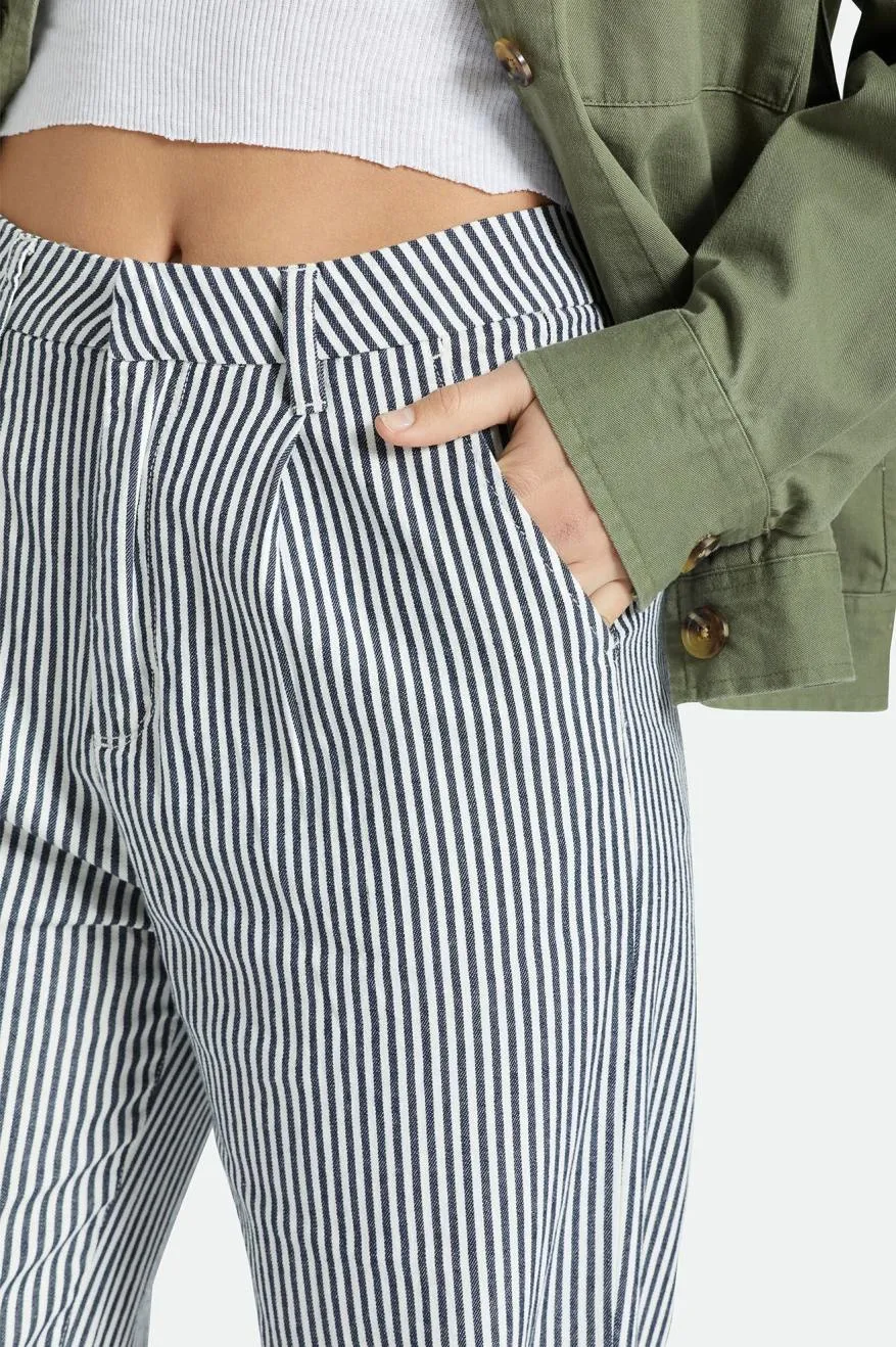 Quick Dry Fabric Victory Trouser Pant - Washed Navy