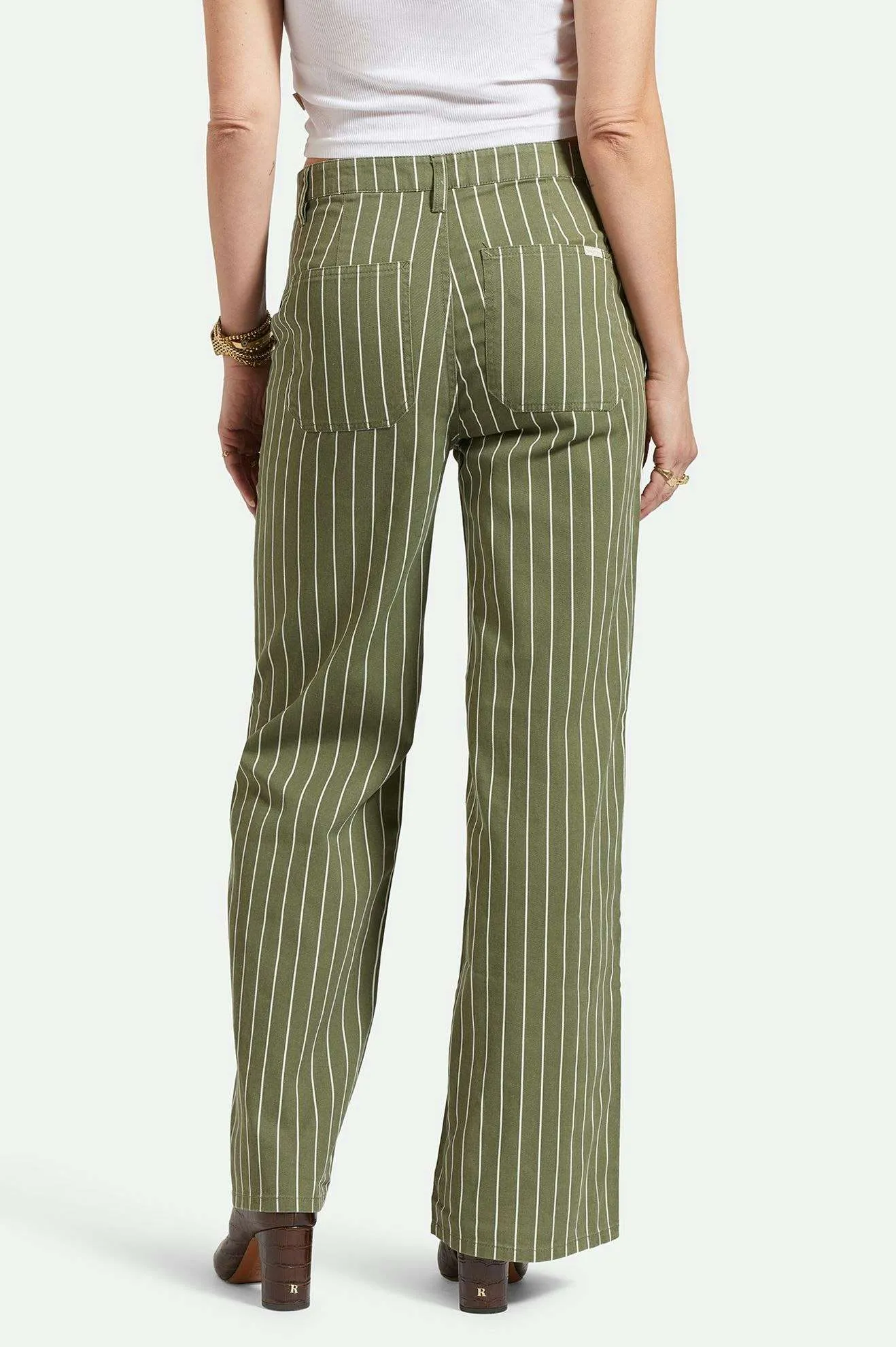 Vintage Military Lightweight Pant - Olive Surplus/Whitecap Pinstripe Compact Packability