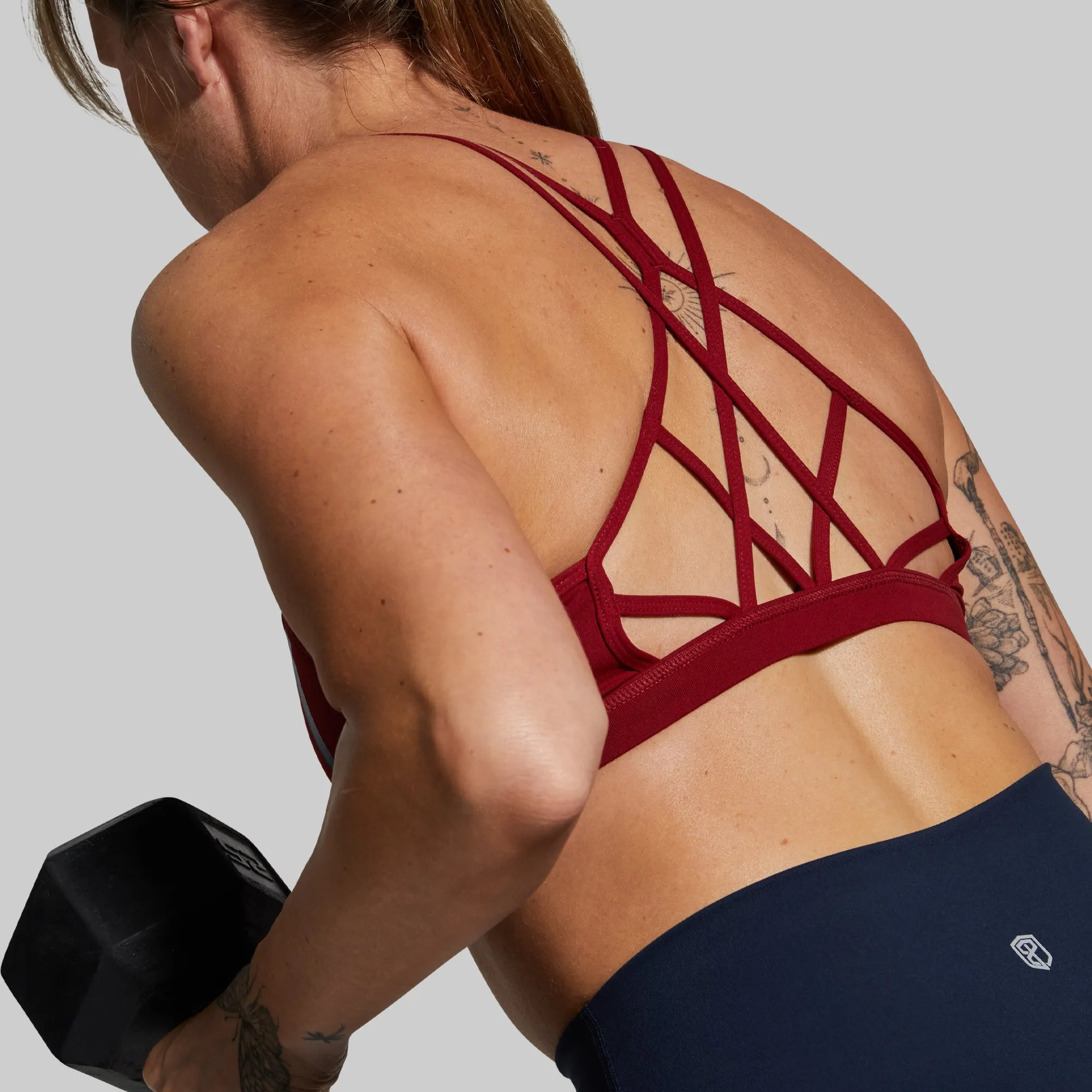 Warrior Original Sports Bra (Brand Strength-Wine) sports event