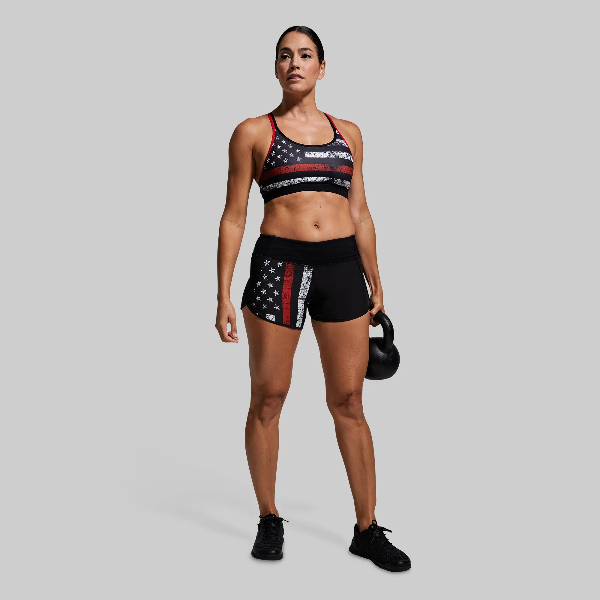 Arch support Warrior Sports Bra (Thin Red Line)