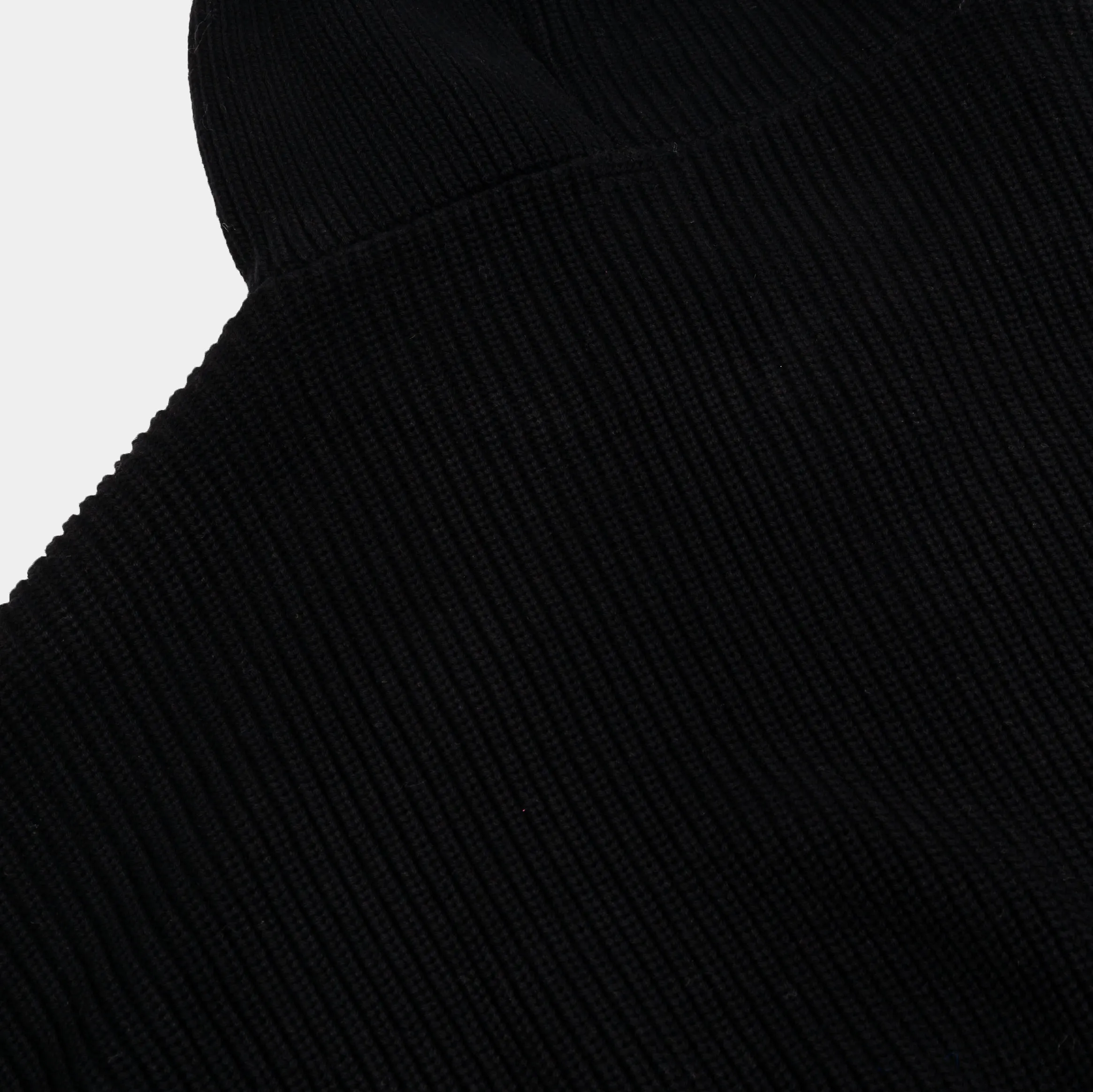 Washed Black Knit Full Zip Womens Hoodie (Washed Black) Chic Hoodie Comfy Layers