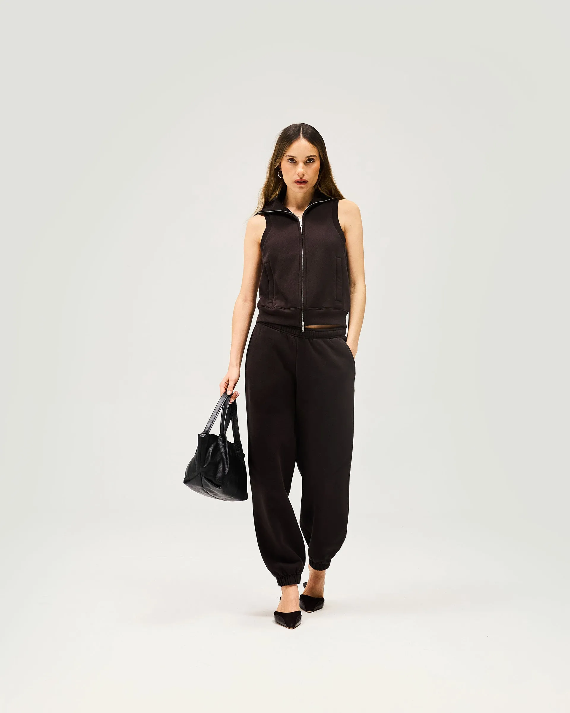 AllPurposeFastening Owners Club Gilet - Black Coffee