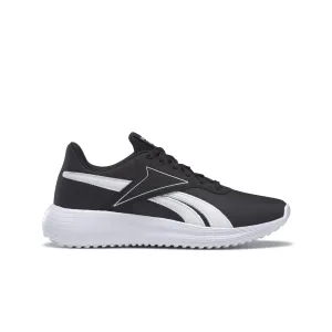 REEBOK GY0156 LITE 3.0 WMN'S (Medium) Black/White/Black Textile Running Shoes running with a cushioned midsole