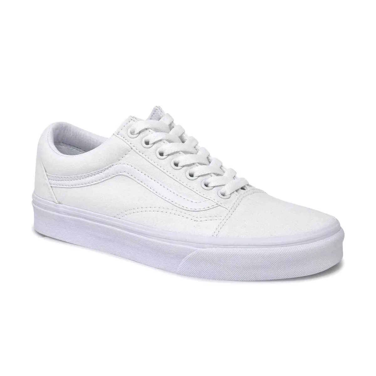 Old Skool 'True White' Shoes Flexible Fit Frequent Travelers Fast Run
