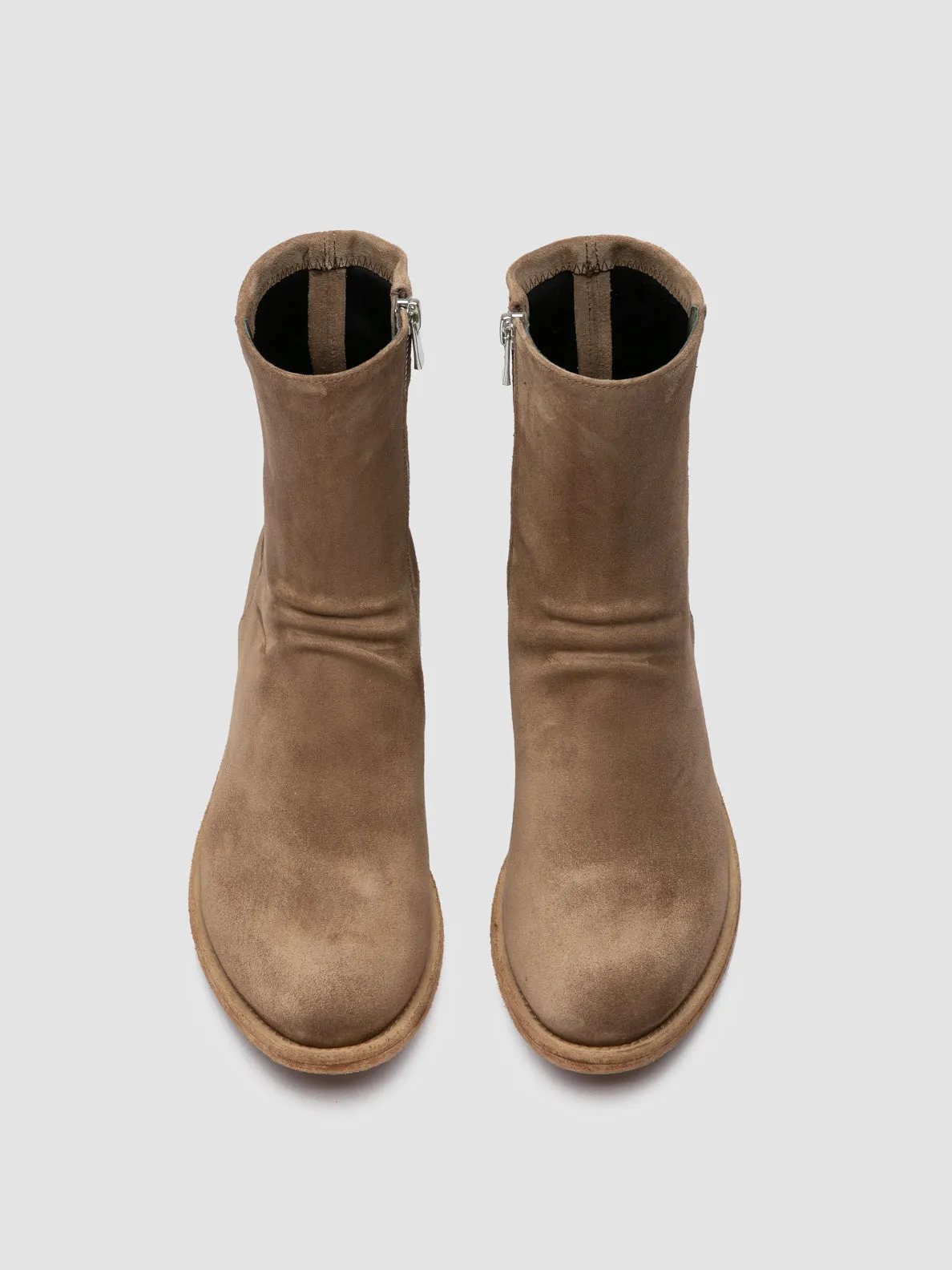 LISON 041 - Brown Suede Ankle Boots Reliable Support