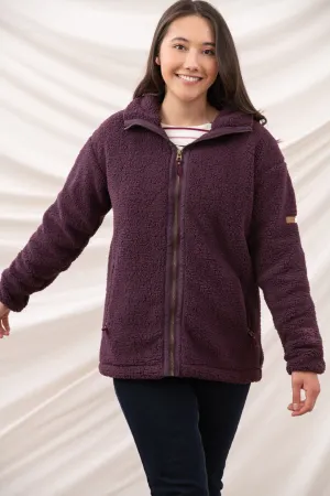 Lounge Wear Cobh Fleece - Cranberry