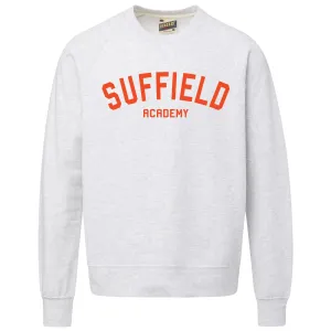 MV Sport White crew with orange suffield acadeny product packaging