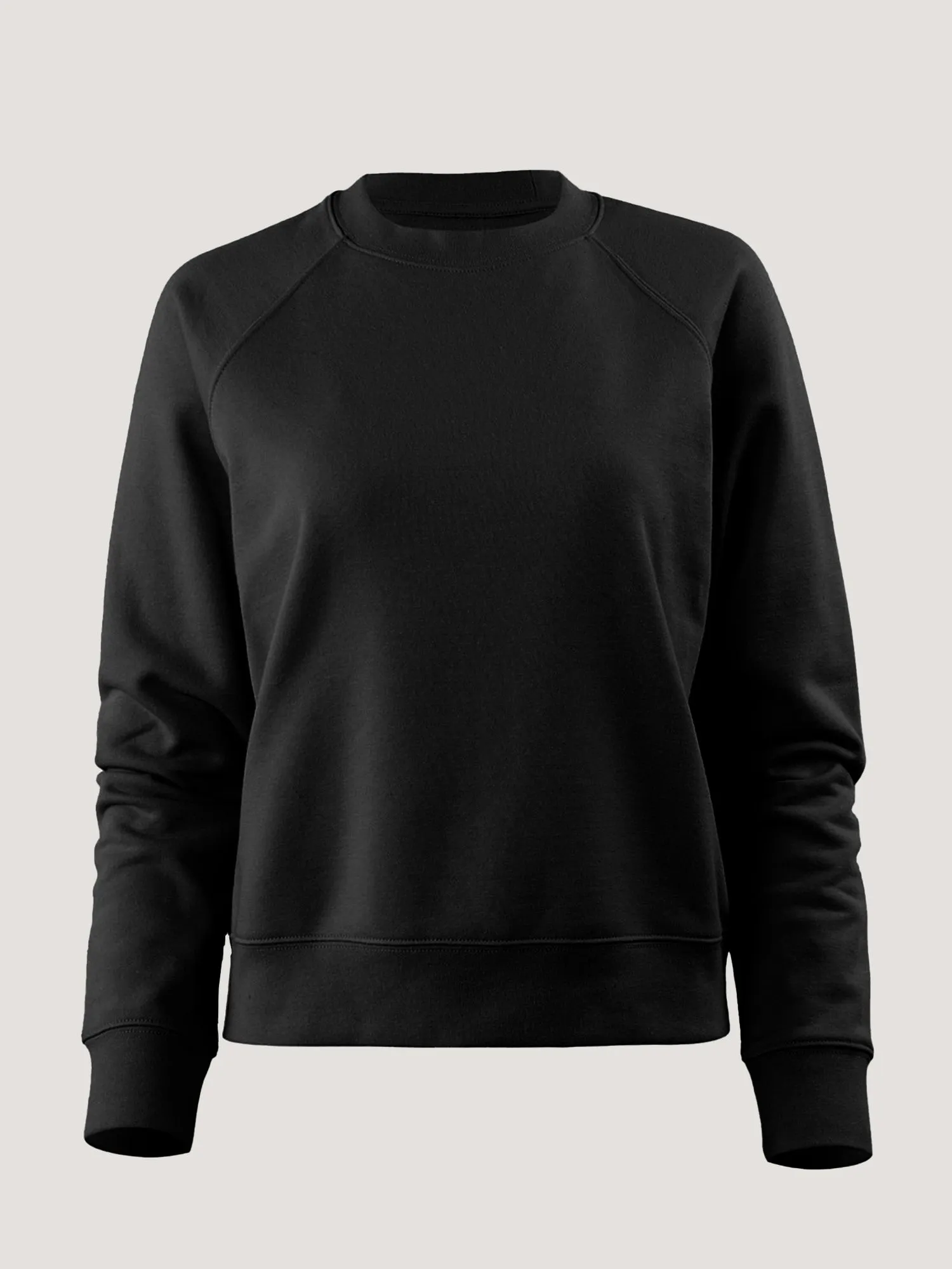 Unisex style Comfy Essentials Women's Black Crew Sweatshirt