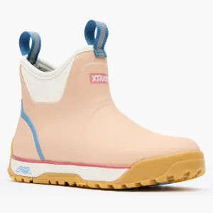 Multi-Function Wear Protective Gear Women's Ice Fleece Lined Ankle Deck Boot