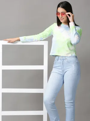 Women's Multi Tie and Dye Top AntiPillingTreatment Perfectly Fit