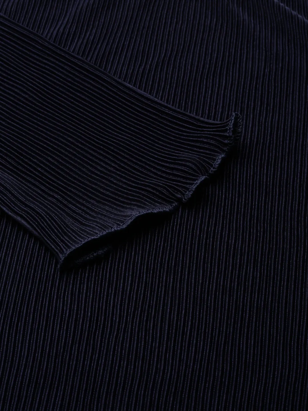 Women's Navy Blue Above Knee Bodycon Satin Dress Glamorous look Silky Movement