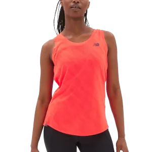 Travel Smooth Double Layered Hem Women's Q Speed Jacquard Tank