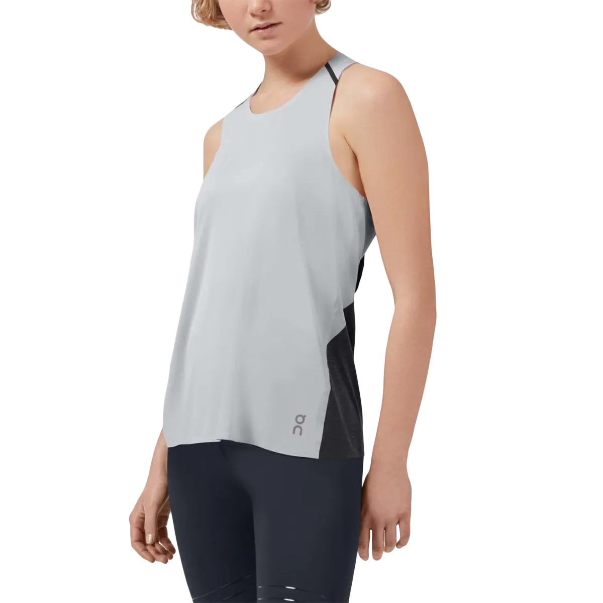 Women's Tank T Network - connected Layered Hem Design