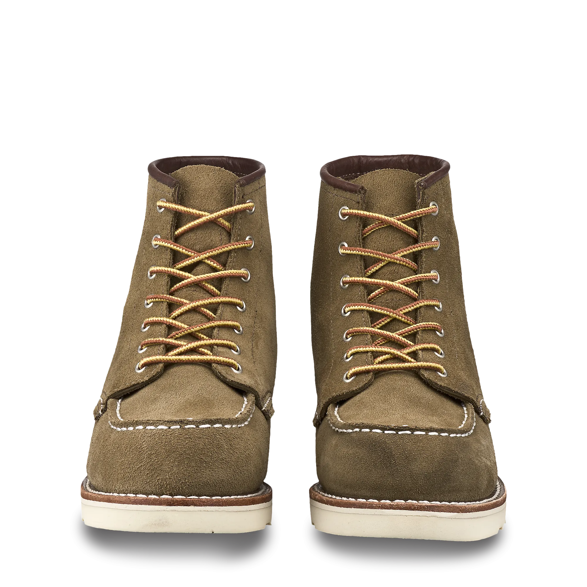 heel cup 6-Inch Moc Toe Women's Boots 3377 - Olive Mohave