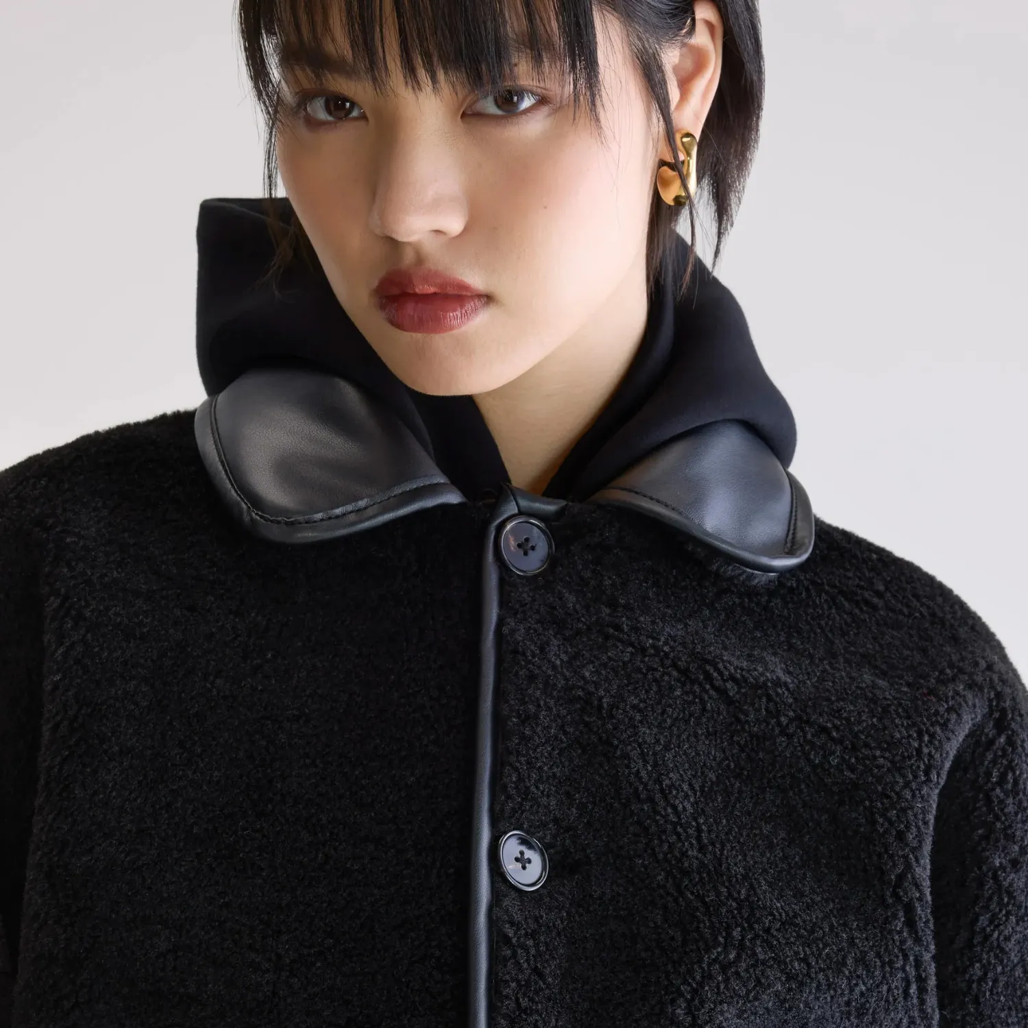 Josh Faux Leather Jacket (Black) Urban Explorer Look