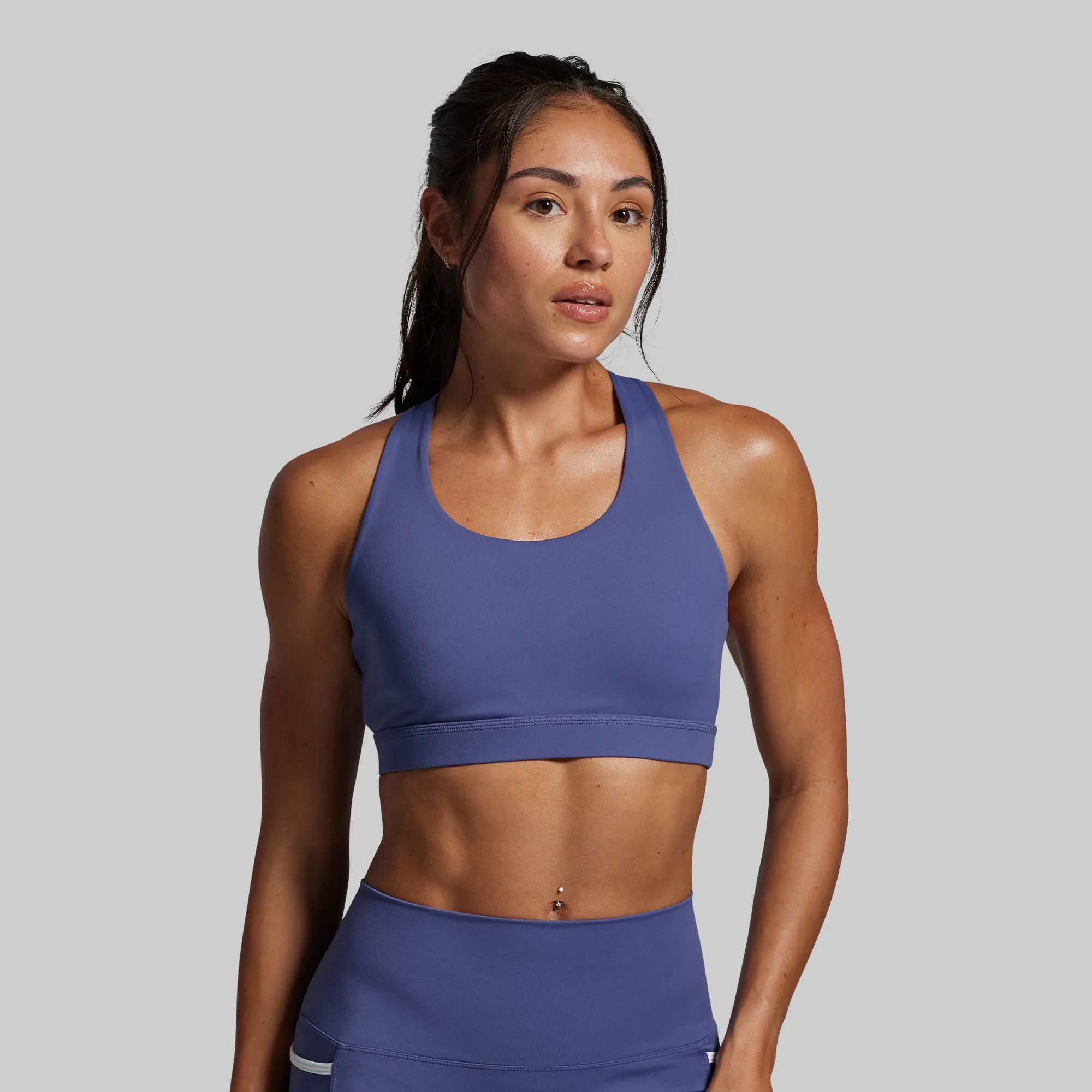 Breathable Material Your Essential Sports Bra (Deep Sky)
