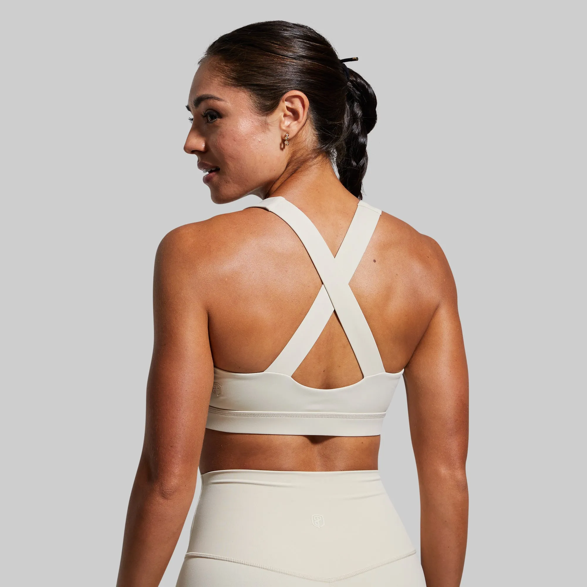Your Essential Sports Bra (Oatmeal) Smooth Support