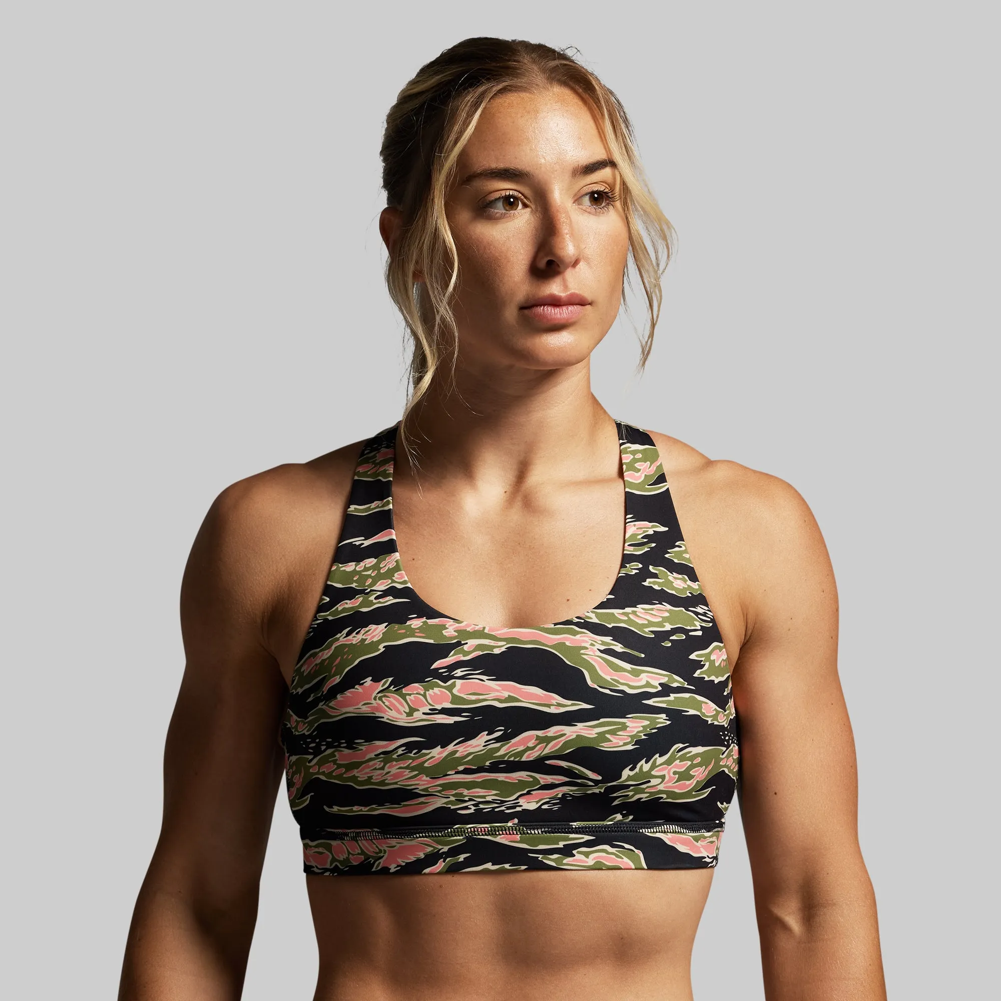 Dance studio students Your Essential Sports Bra (Pink Jungle Tiger)