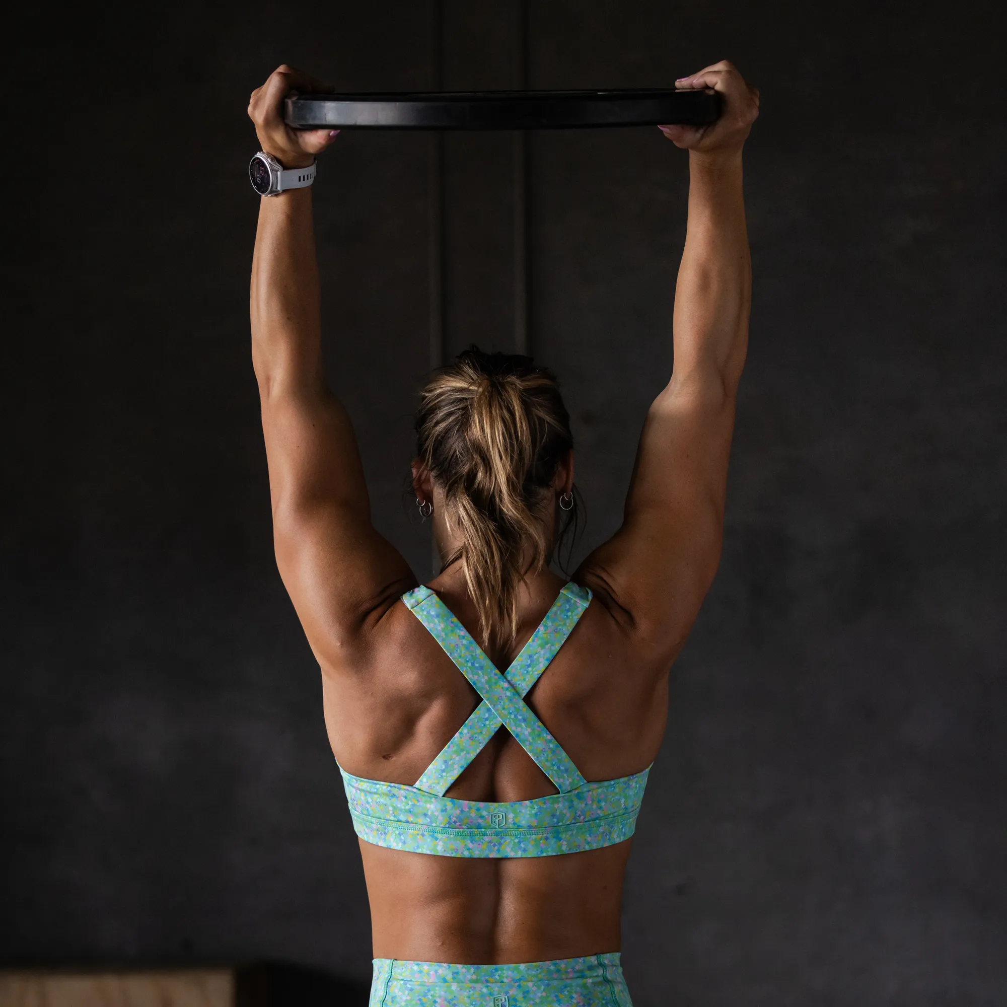 Your Essential Sports Bra (Stellar) Tight Fit Moisture-wicking fabric