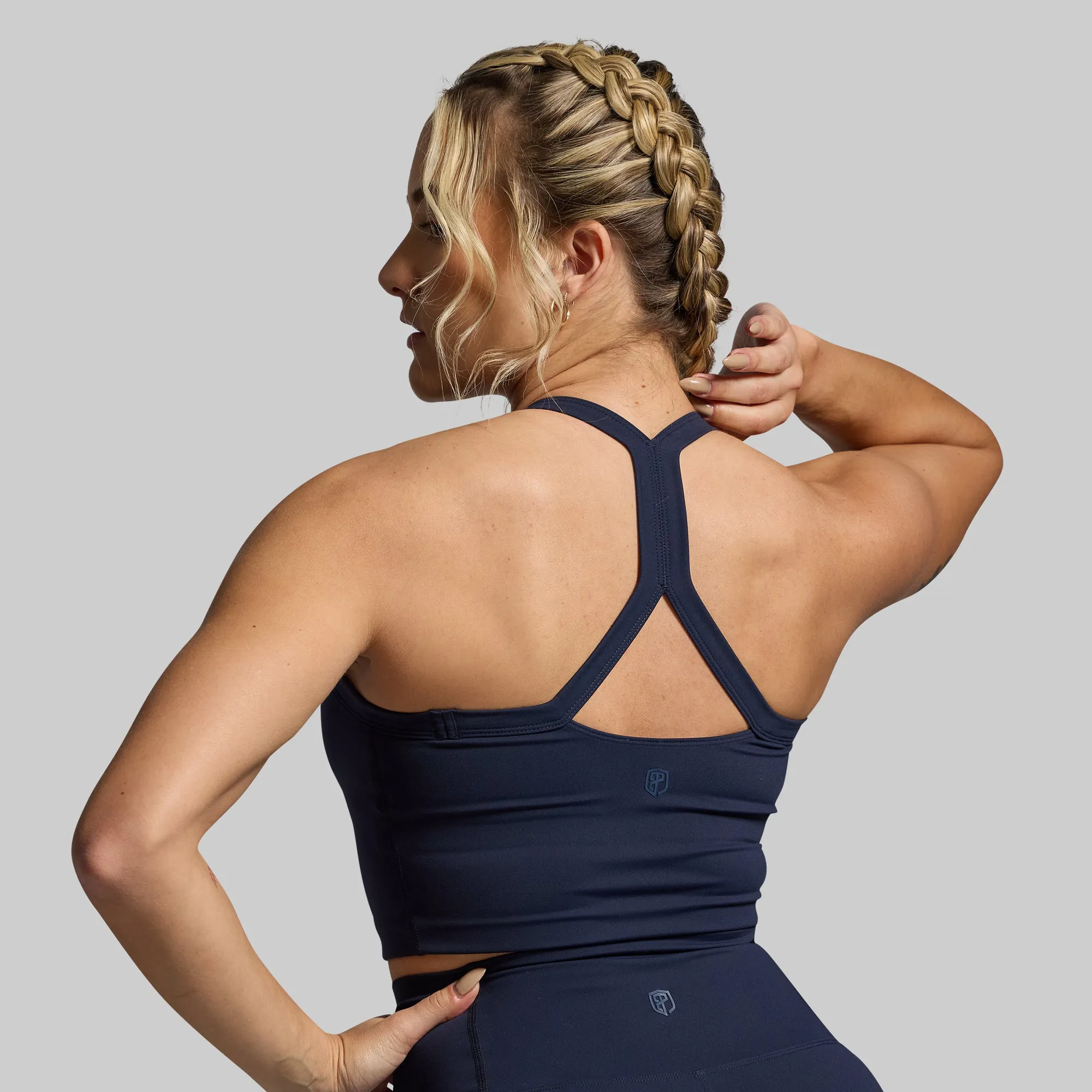 Spaghetti straps Your Favorite Sports Bra (BP Navy)