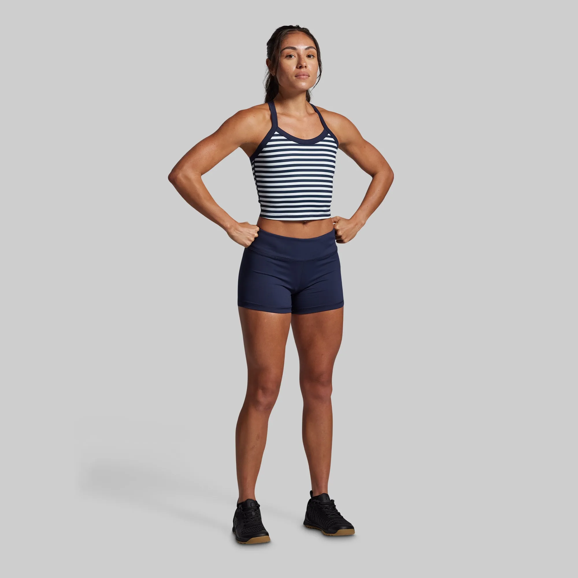 Non-Binding Fit Your Favorite Sports Bra (BP Navy Stripe)