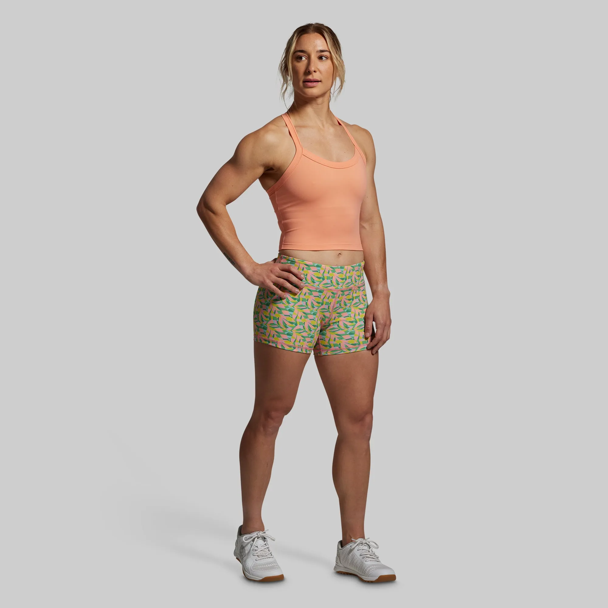 Topstitching seams Baggy fit seams Your Favorite Sports Bra (Melon)