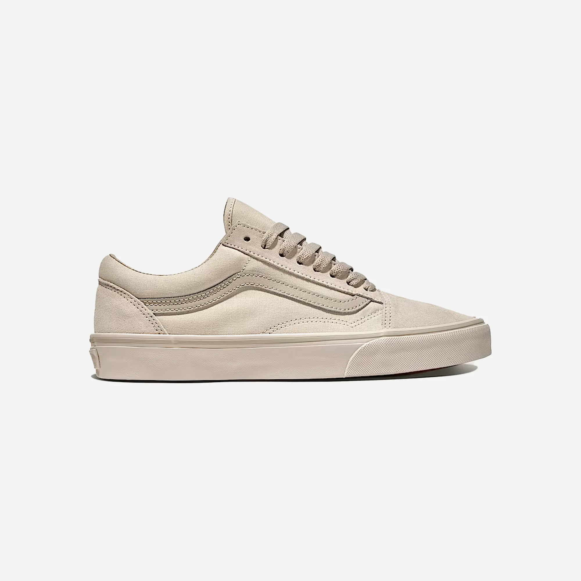 Neutral Shade Weekend Casual Vans Old Skool Shoe Warm Beige
