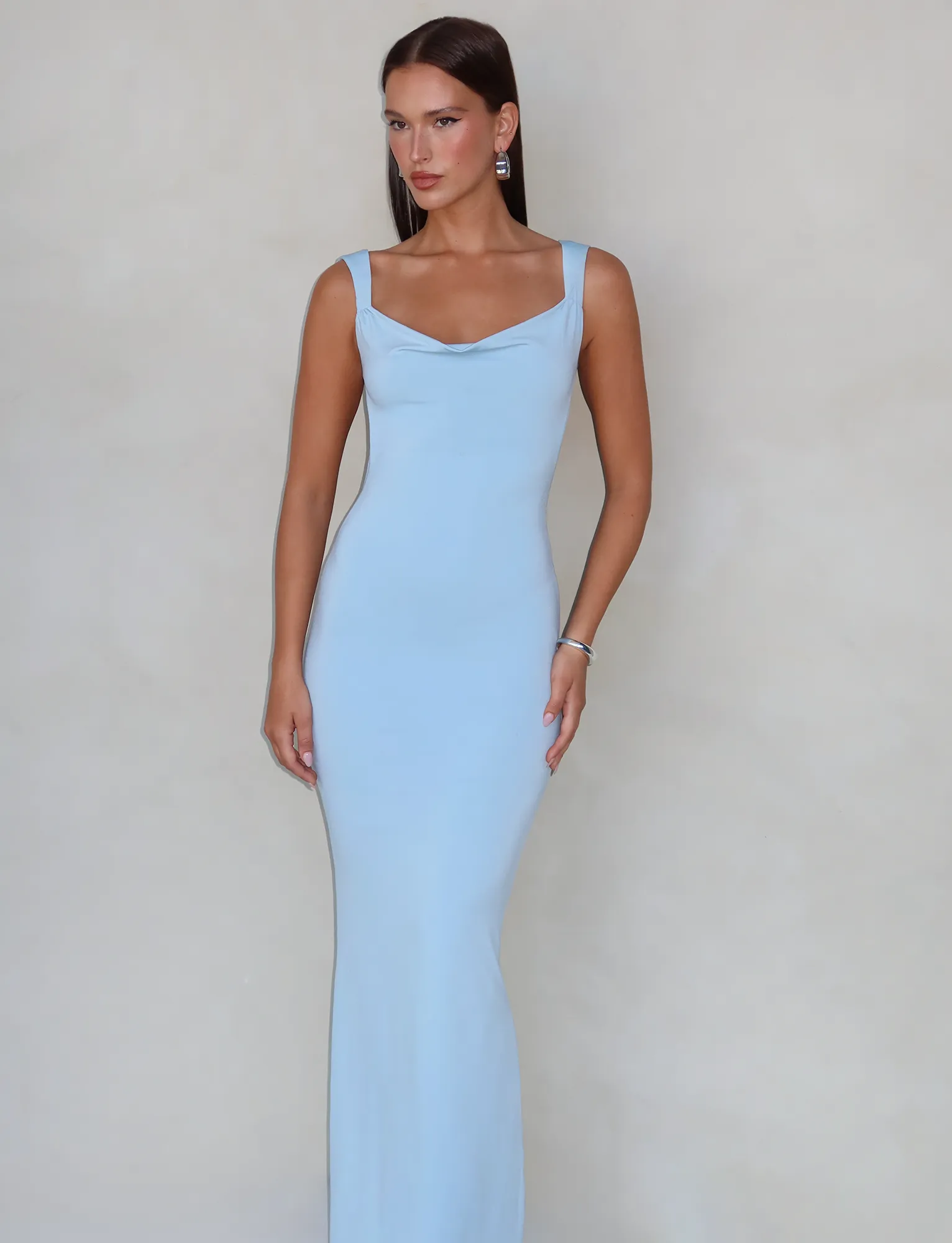 Timeless Beauty Vacation Outfit ZITA DRESS - BLUE : BABY BLUE