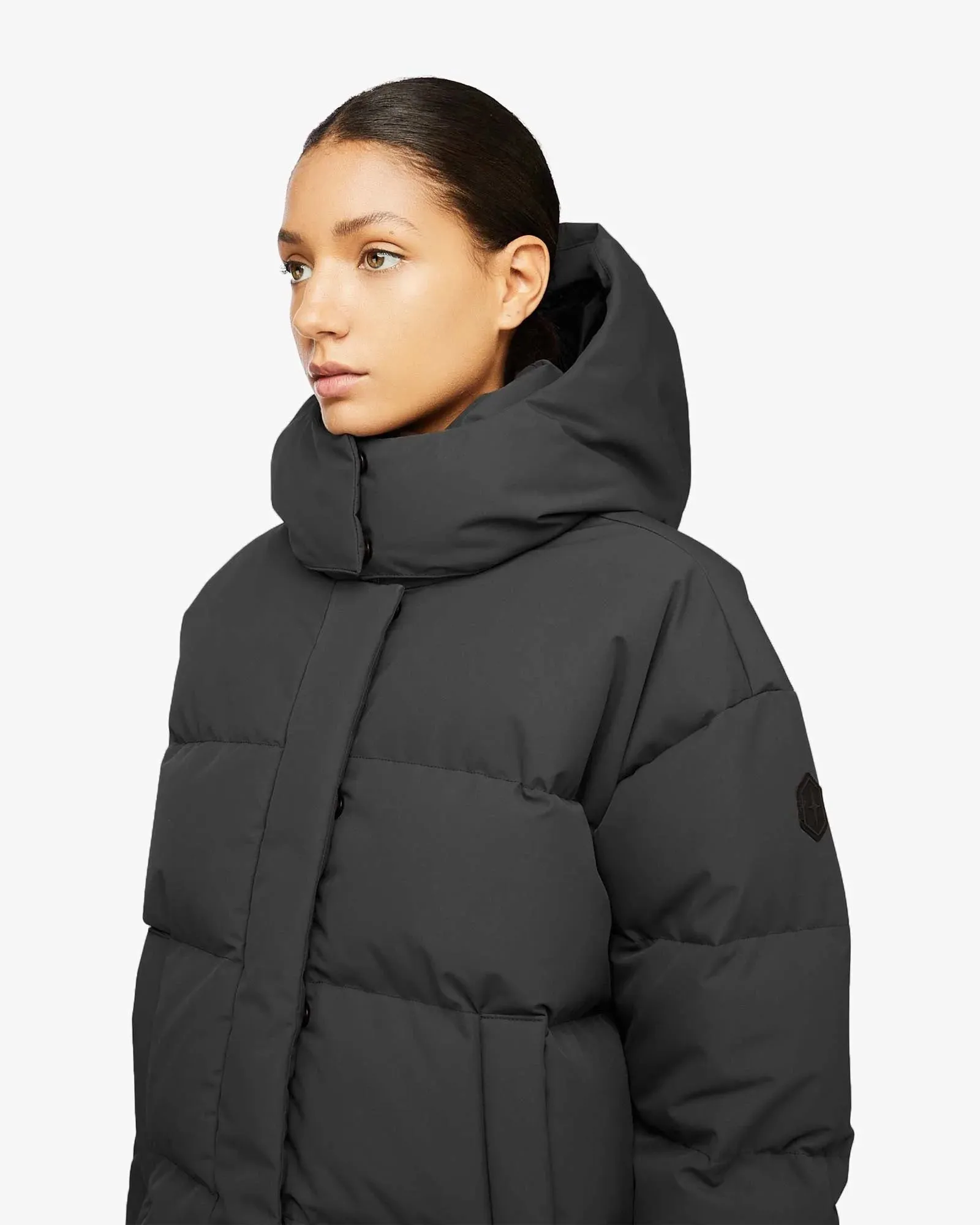 Zoe Jacket (Black) Windproof Cuffs Non Bulky Insulation