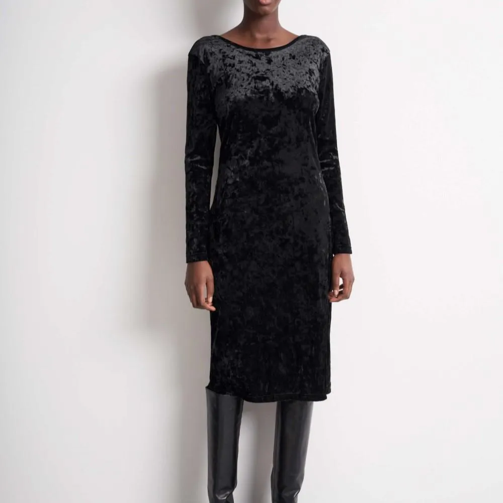Zya Dress Lace-Sleeve